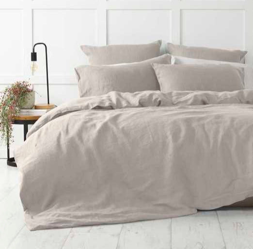 KOO quilt cover set linen-Queen size