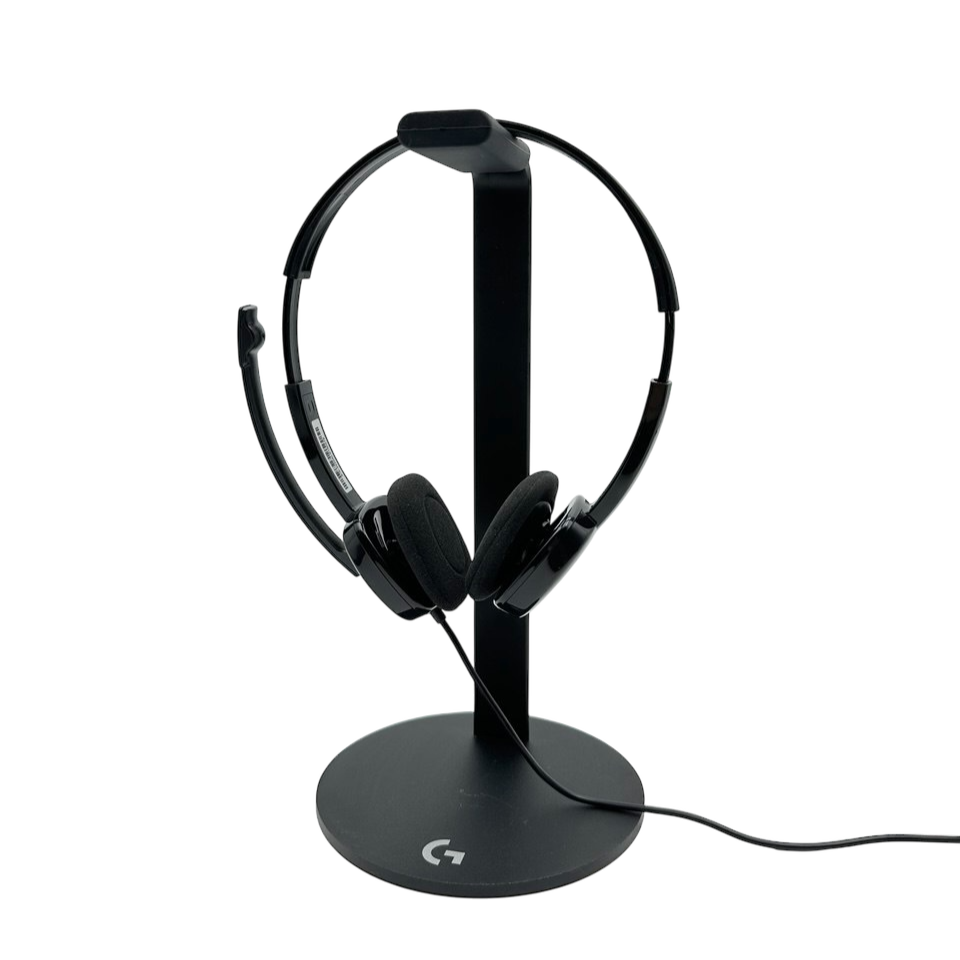 Black headphones