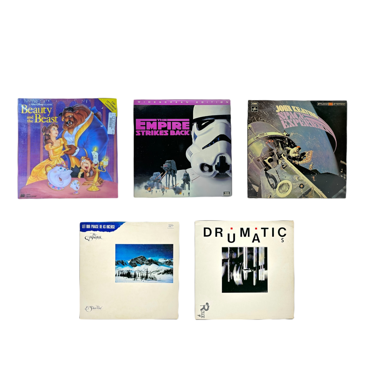 Set of 5 vinyls