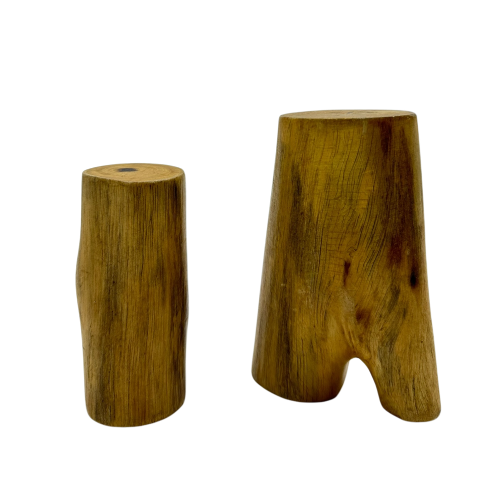 Pair of wood logs