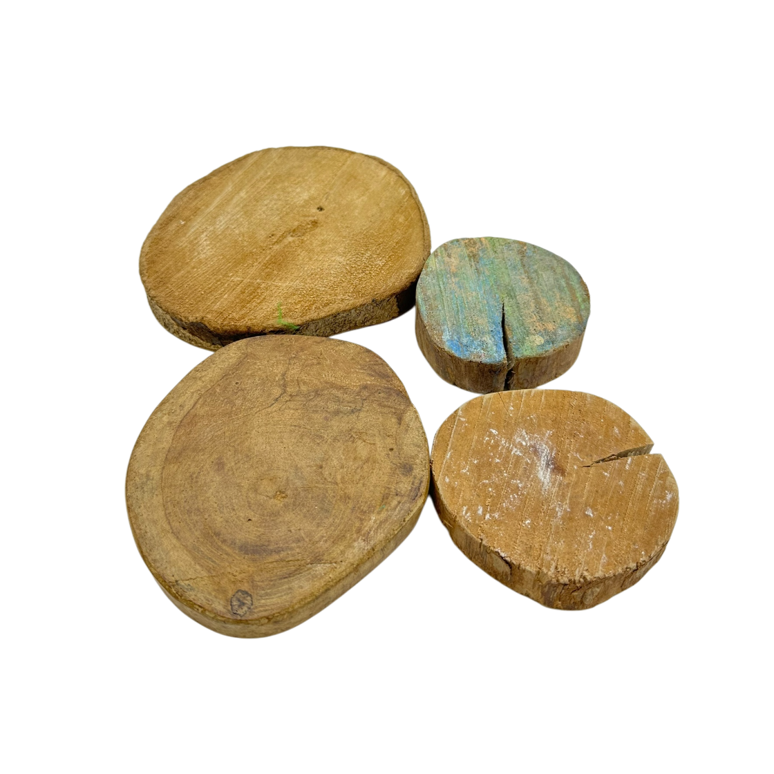 Set of wood stumps