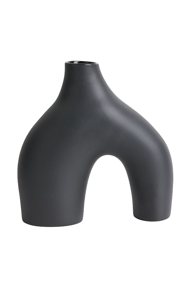 Stoneware vase (L)