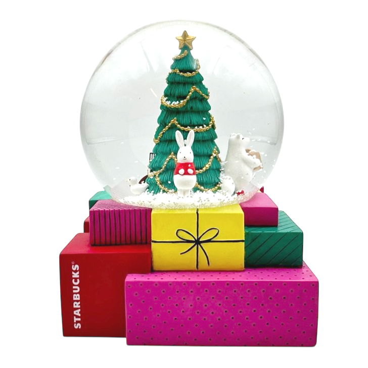 Starbucks snow globe