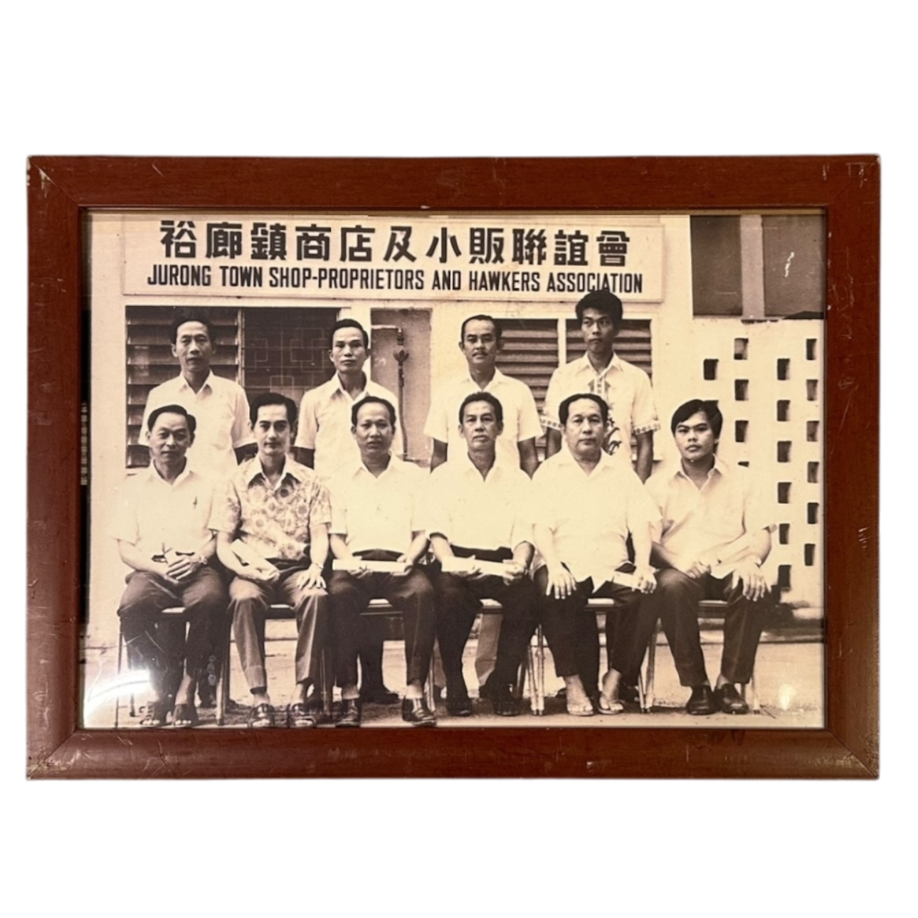 Dark brown frame