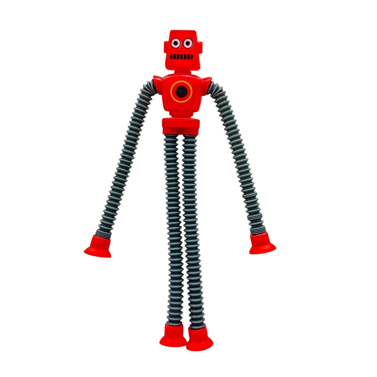 Stretchable robot suction toy