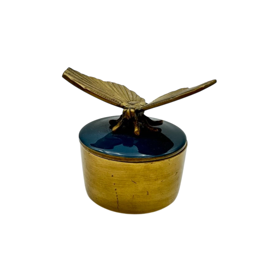 Butterfly jar trinket