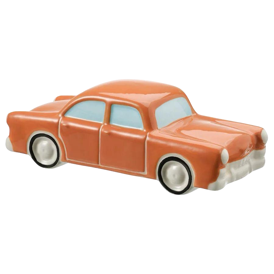 Malerisk orange car
