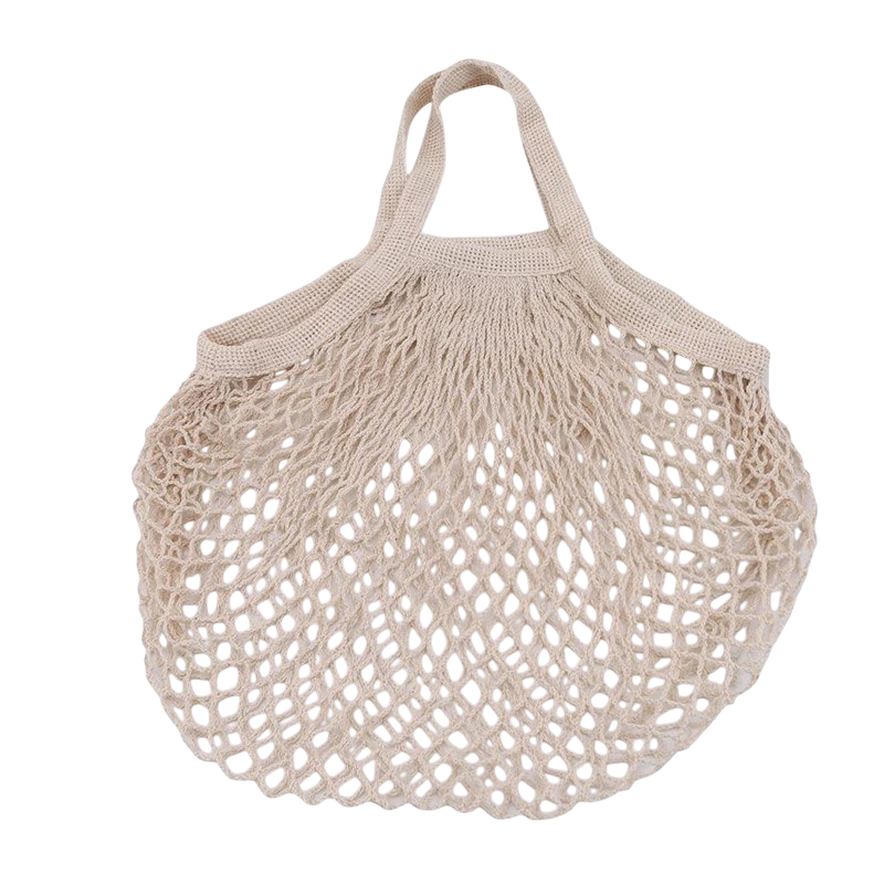 Beige grocery mesh