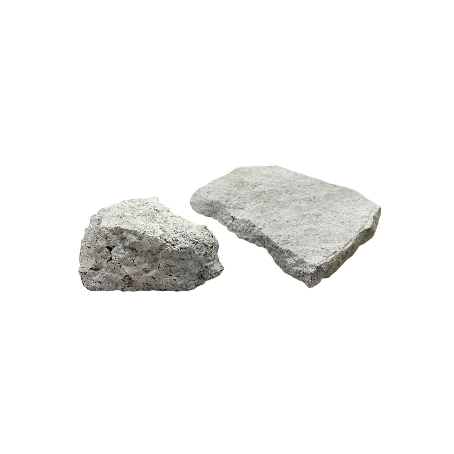 White rock slabs