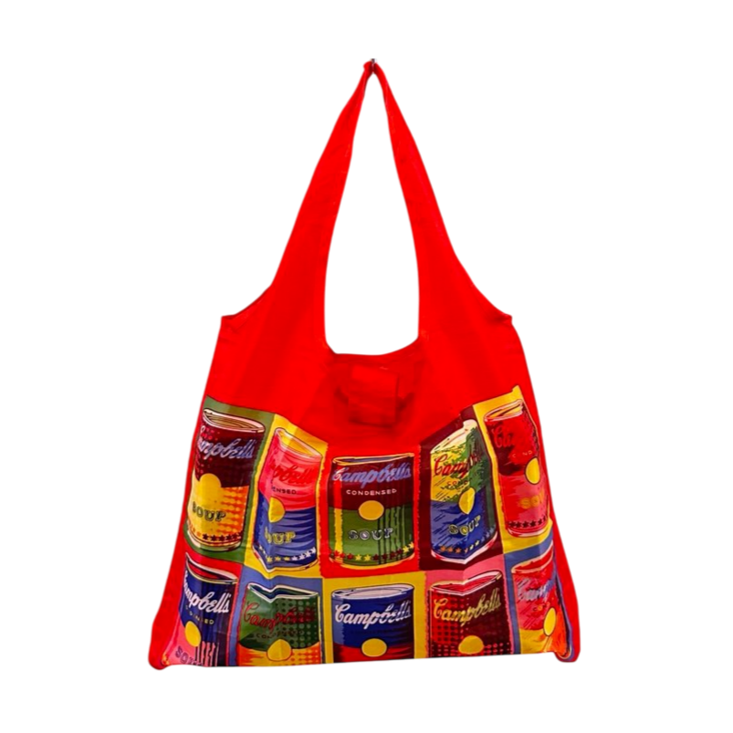 Red campbell soup bag