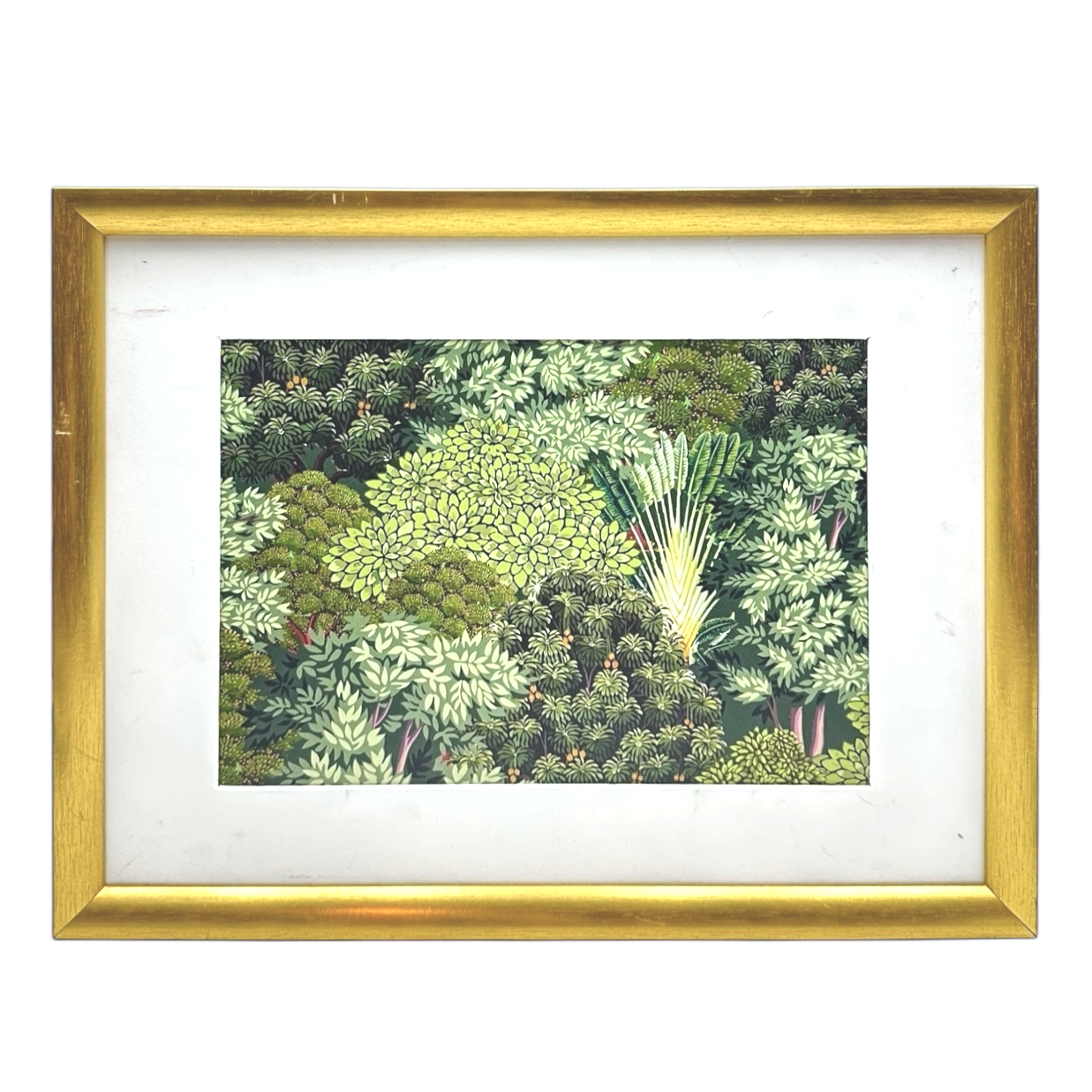 Gold frame