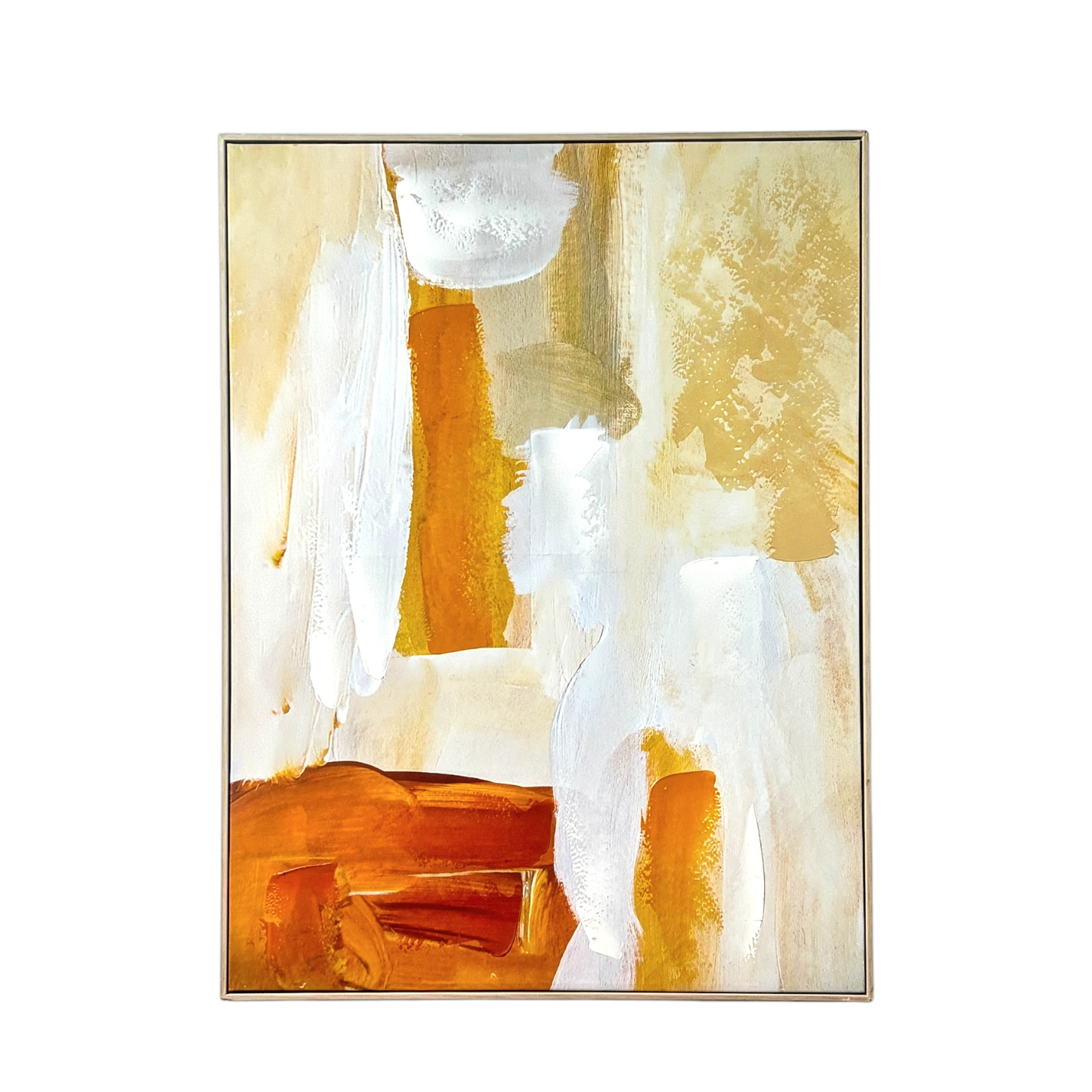 Yellow wash painting