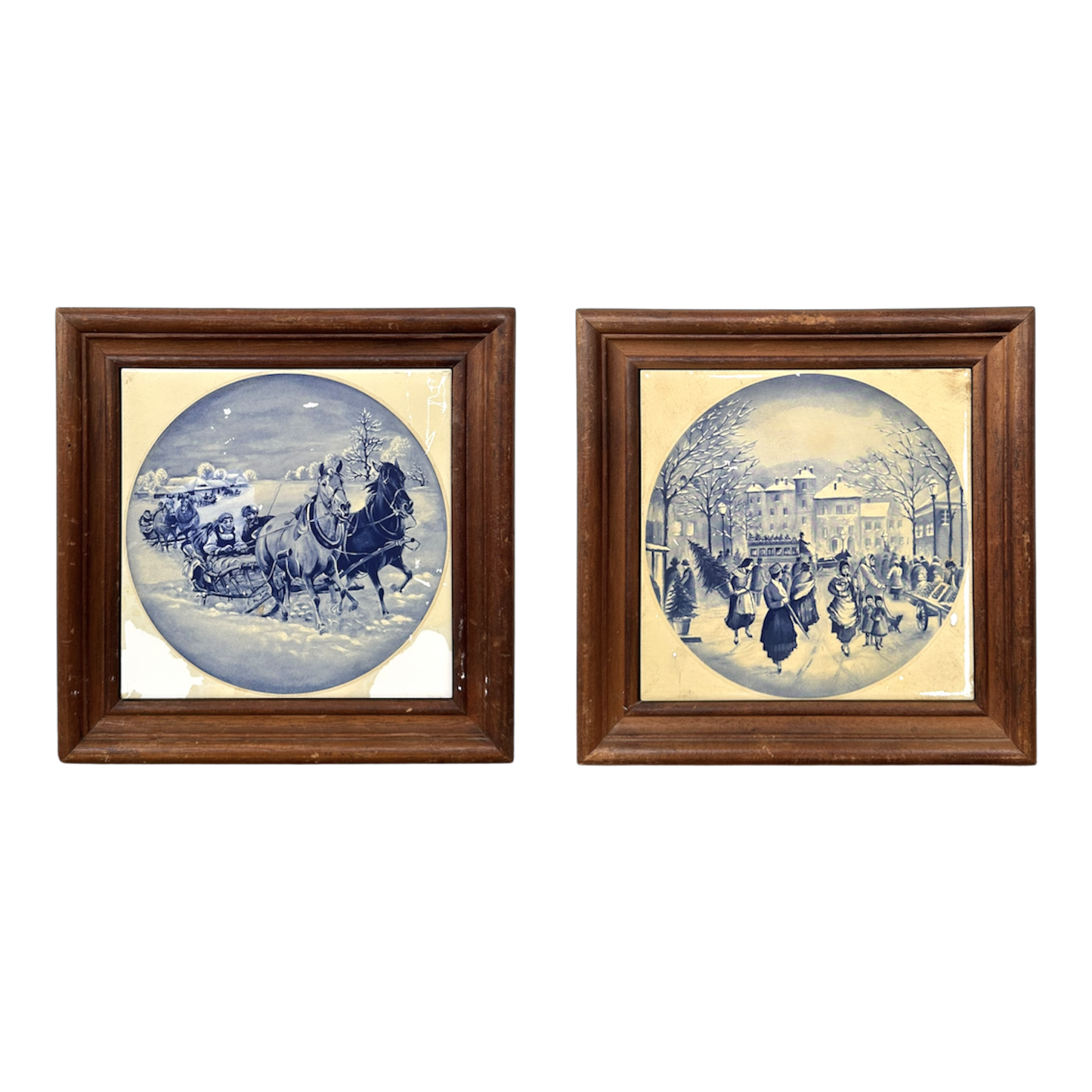 Framed tilled art