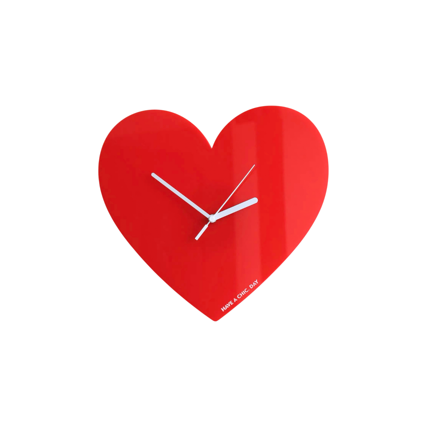 Heart wall clock