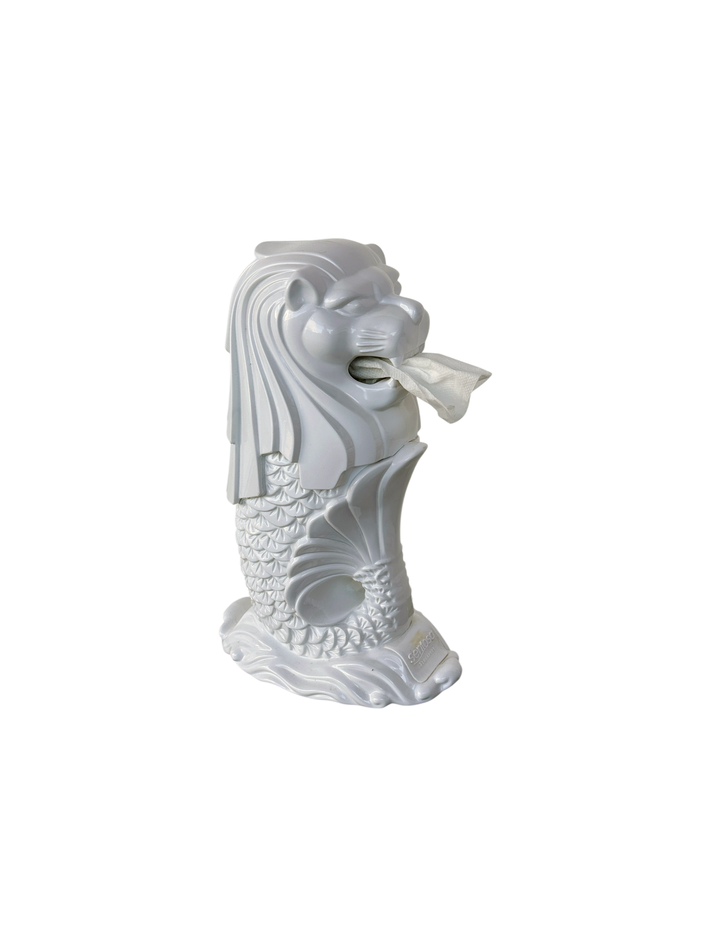 Merlion tissue holder