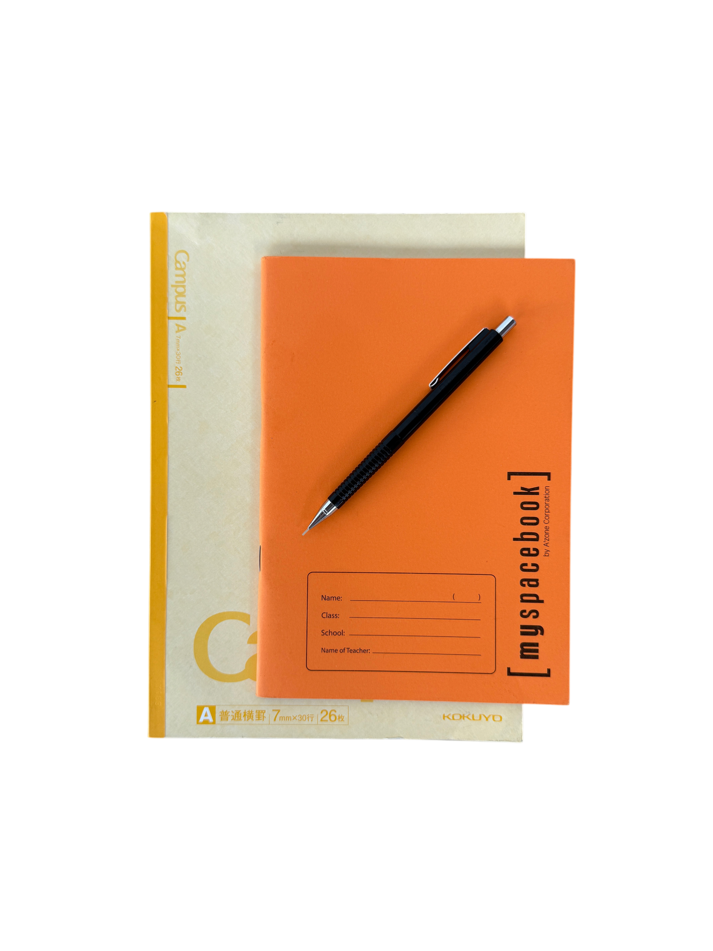 Orange notebooks