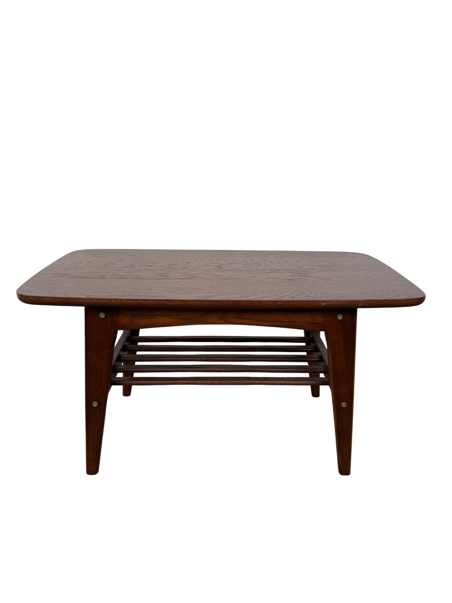 Brown formica coffee table