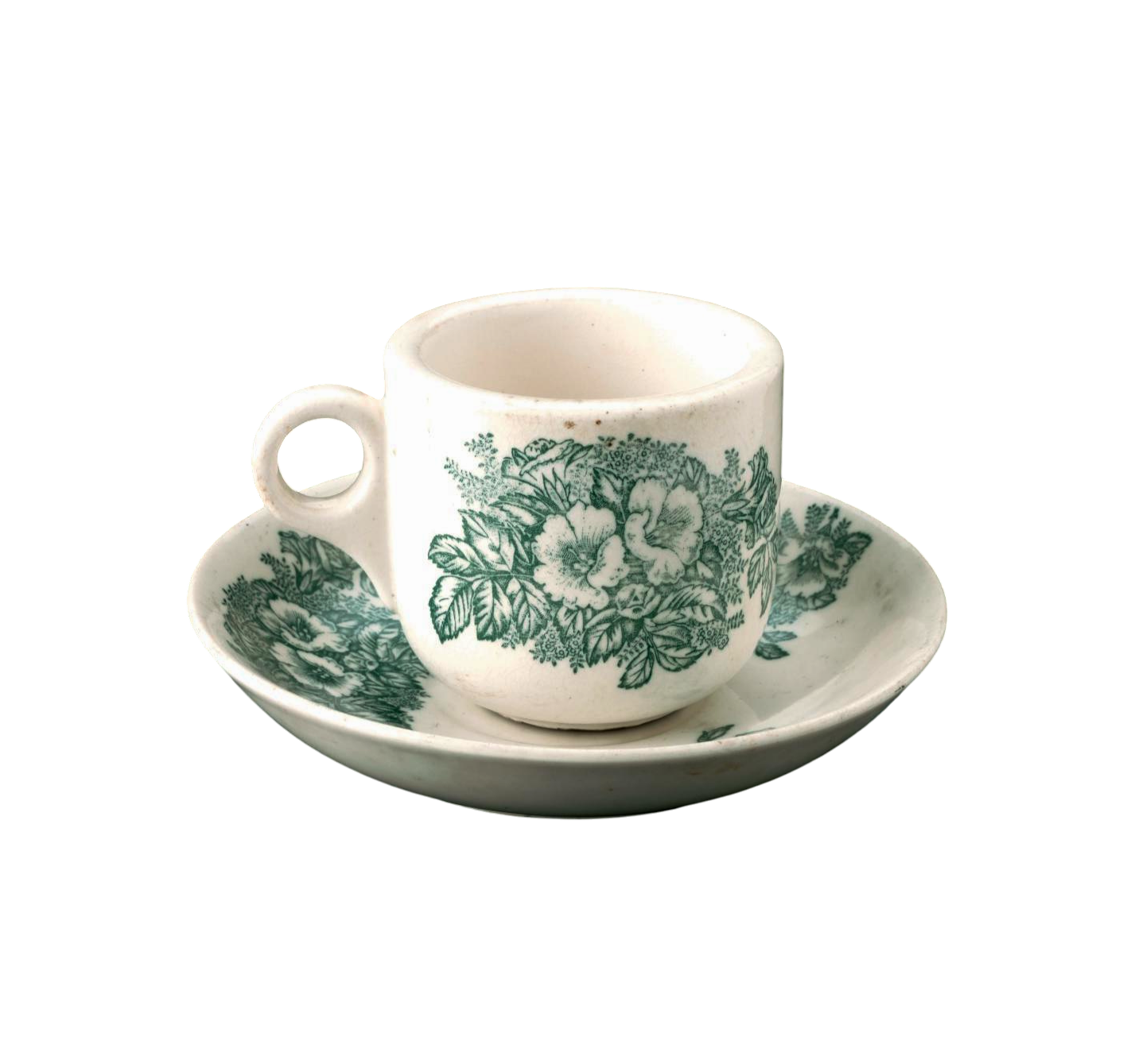 Kopitiam cup with saucer