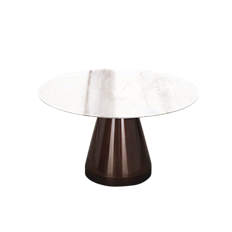 Marble cone coffee table