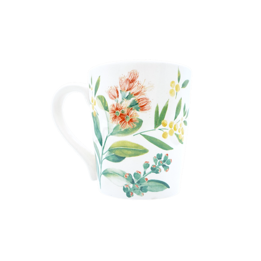 White flower cup