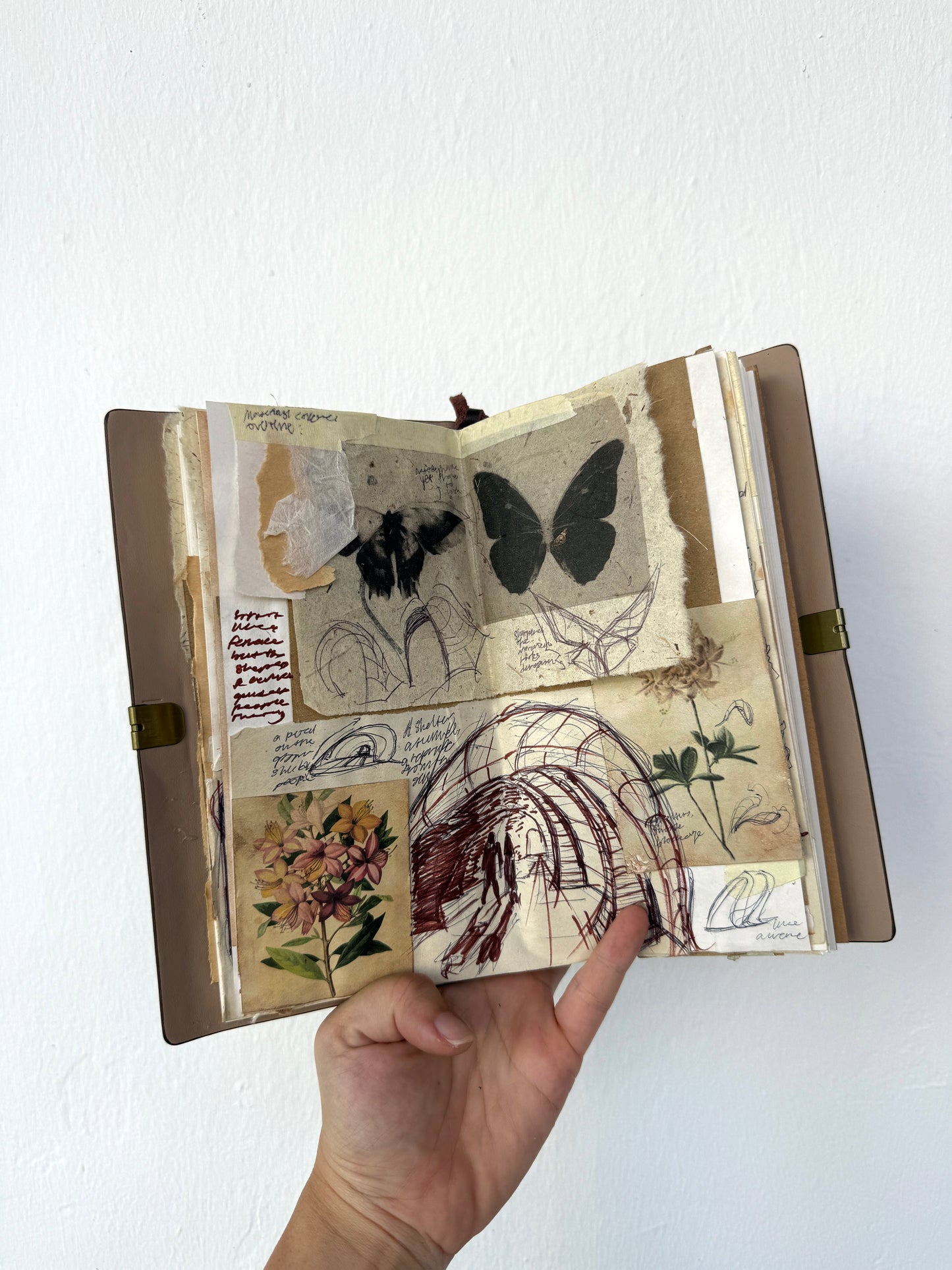Architecture and nature notebook