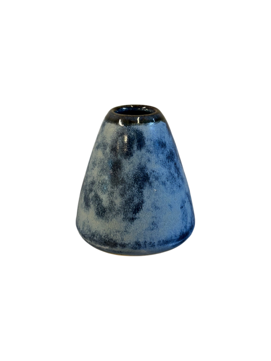 Blue ceramic holder