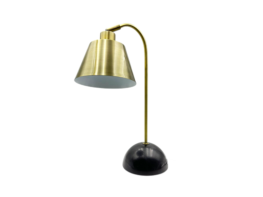 Black and gold lamp
