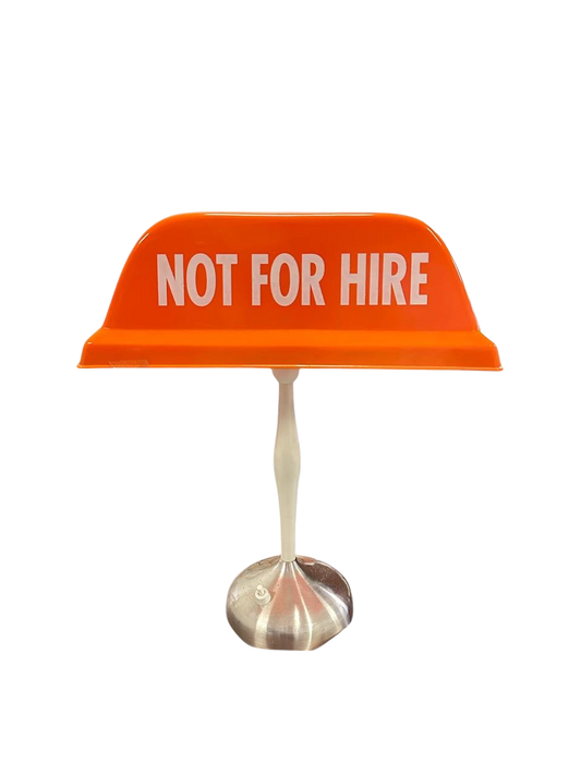 Not for hire lamp