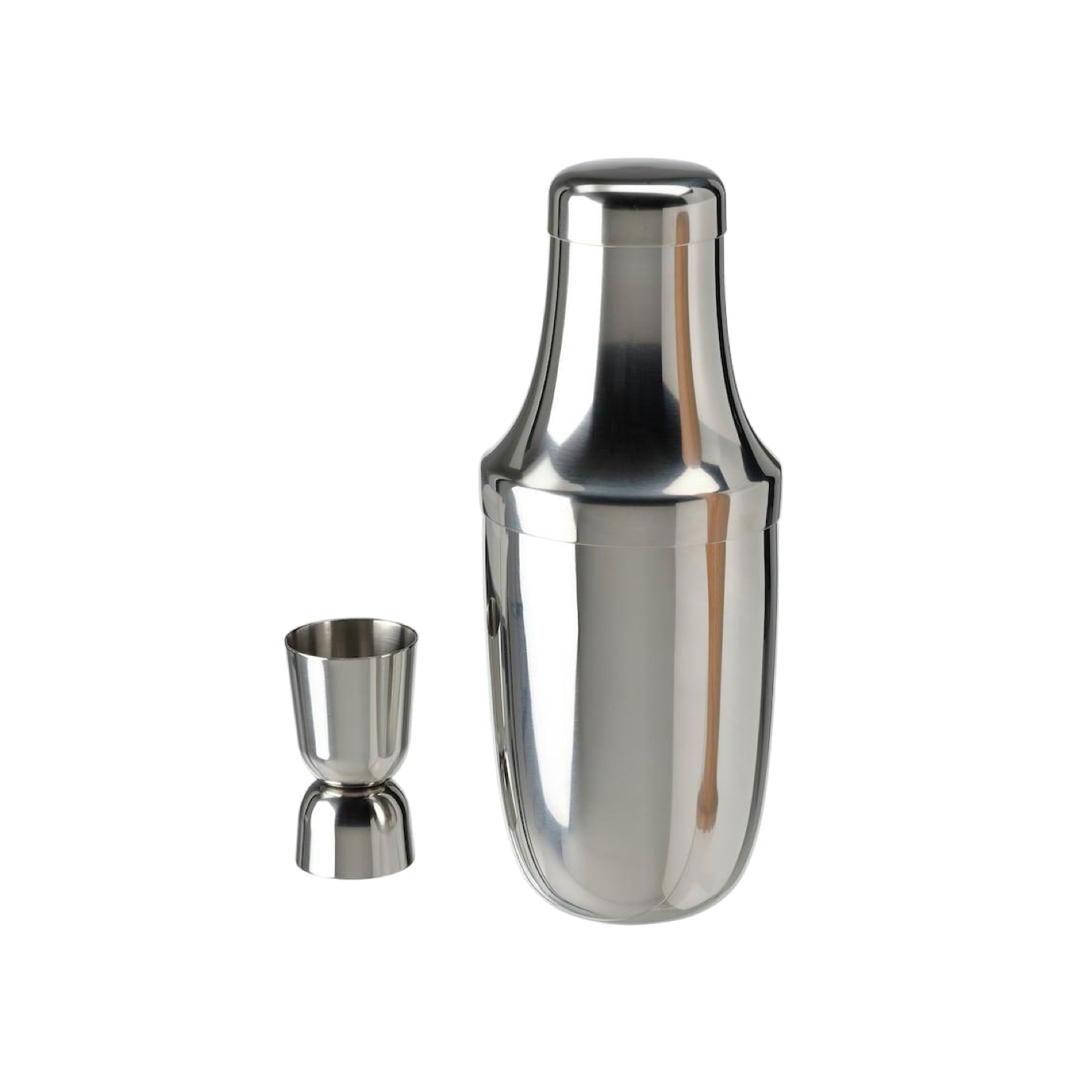 Cocktail shaker with jig