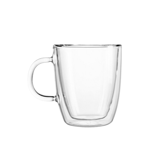 Transparent double walled cup