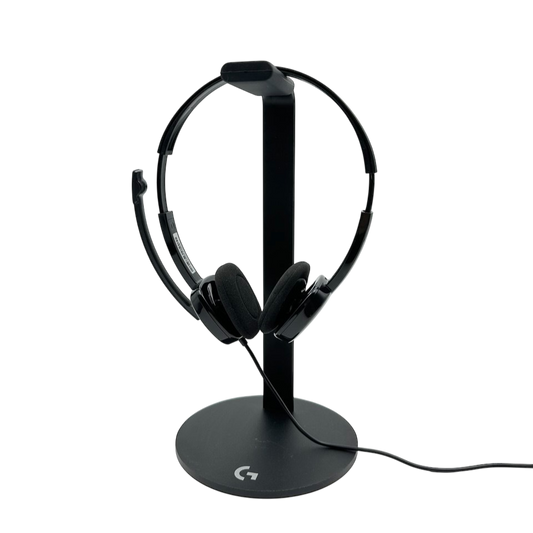 Black headphones