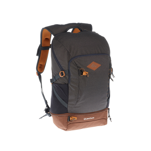 Dark grey hiking backpack