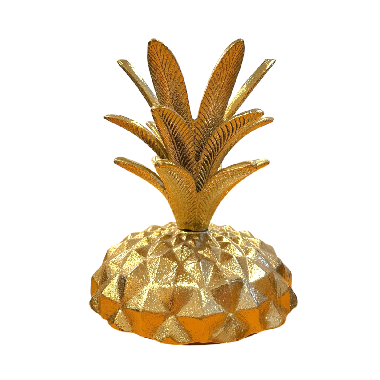 Gold pineapple top