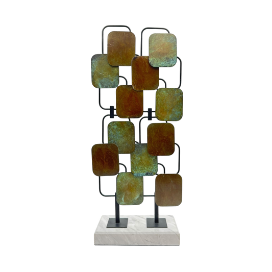 Marble based patterned plate (vertical)