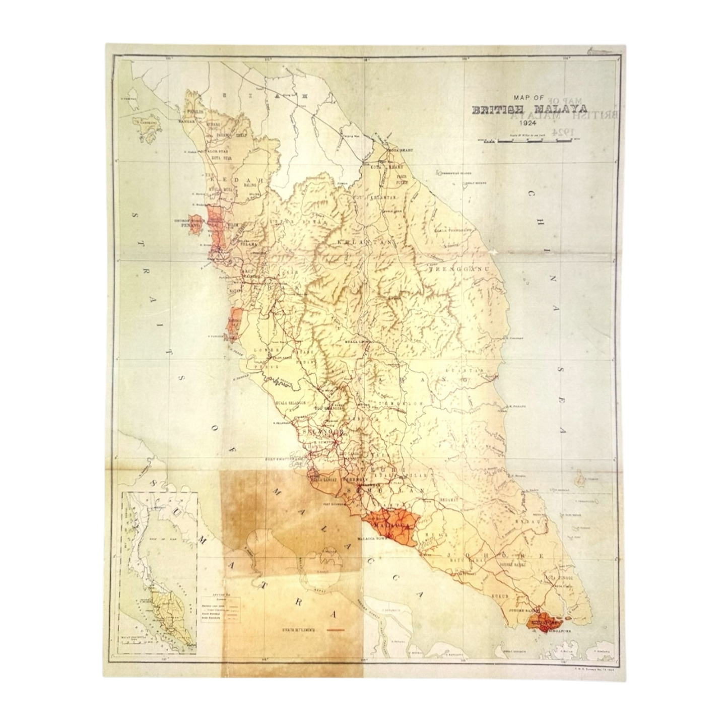 Yellow map