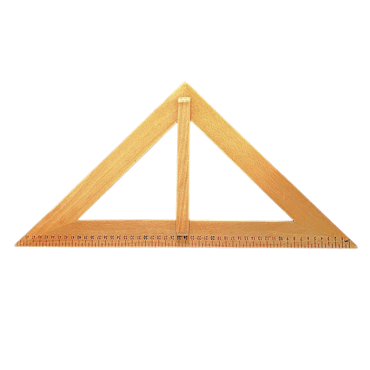 Large triangular ruler
