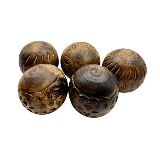 Wood balls