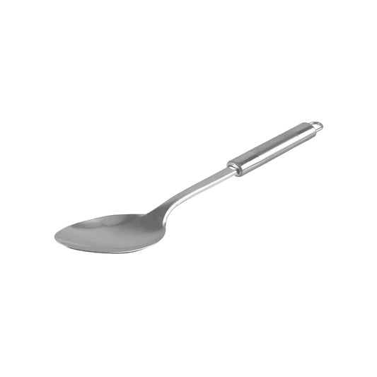 Flat metal ladle