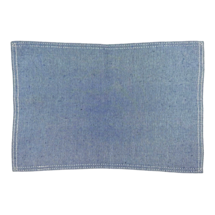 Denim placemat
