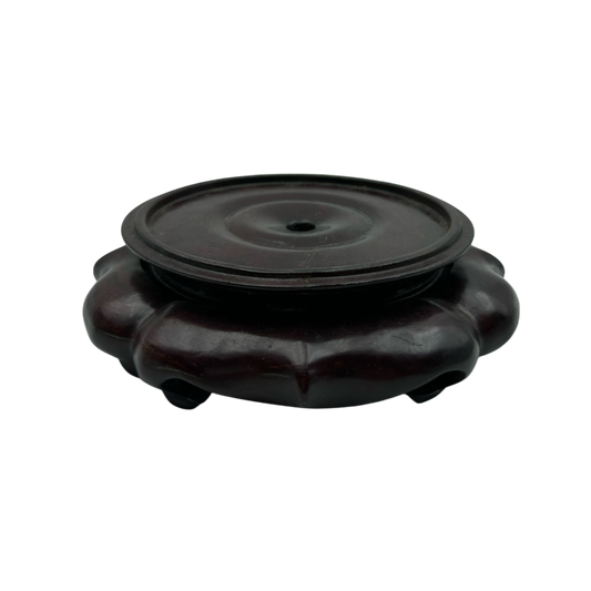 Black flower shaped platform