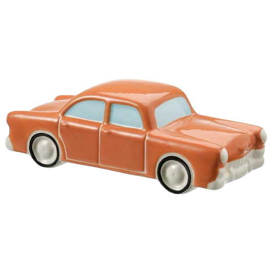 Malerisk orange car