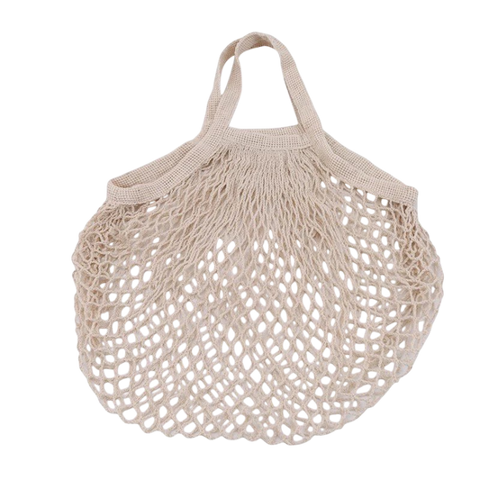 Beige grocery mesh