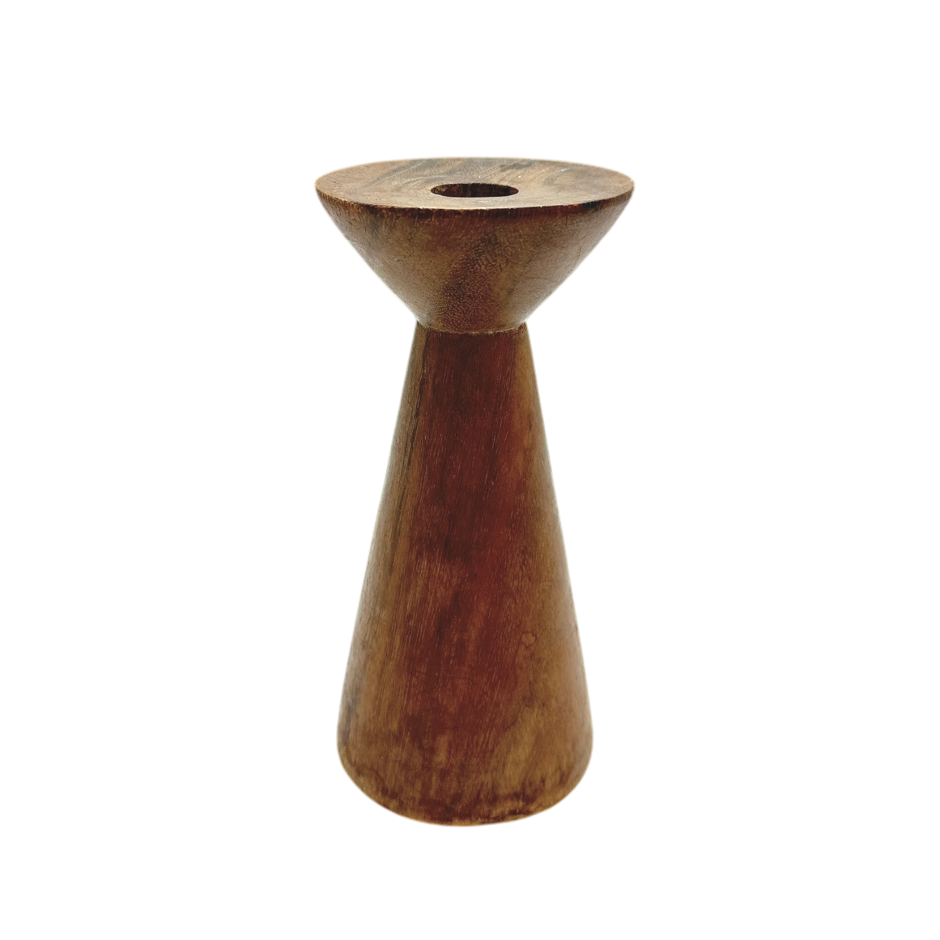 Cone candle stick holder