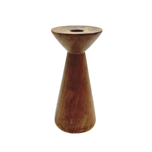 Cone candle stick holder