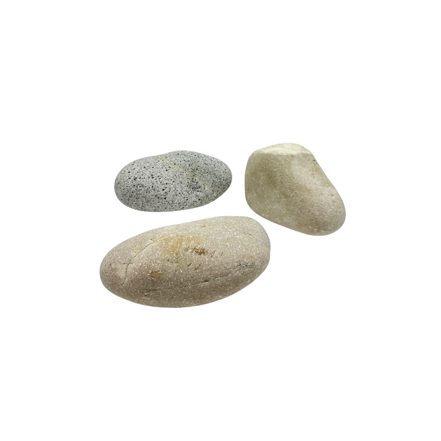 Big grey and cream rocks