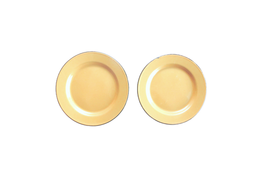 Enamel plate