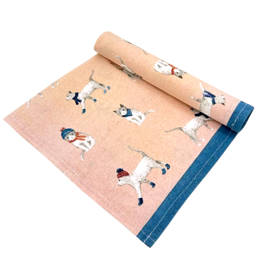 Cat tablecloth