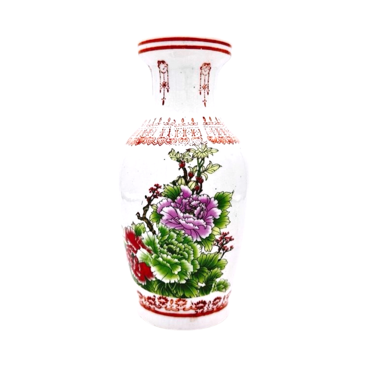 Porcelain flower vase
