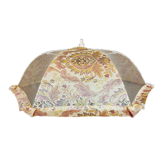 White table food cover