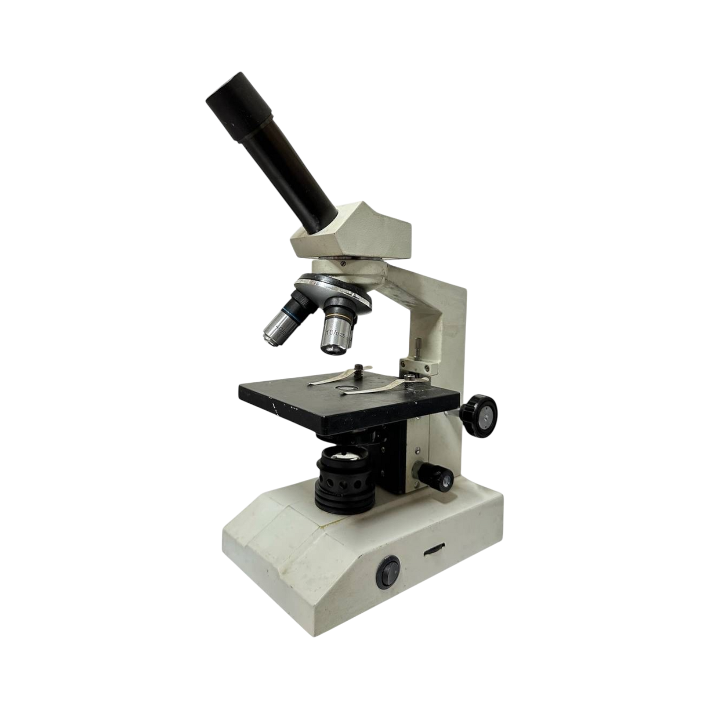 White microscope